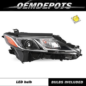 For 2018-2023 Toyota Camry L LE SE Right Passenger Side LED Projector Headlight (For: 2021 Toyota Camry)