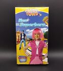 Lazy Town VHS New Superhero Special Double Length Episode Nick Jr - Black Tape
