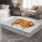 L XXXLarge Orthopedic Memory Foam Dog Bed Washable Cover Pet Mat Relieve Joints