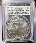 2021 (S) $1 Type 2 American Silver Eagle PCGS MS70 Emergency Issue