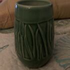 Vintage Rookwood Pottery Dark Green Cattail Vase Date LIII Shape #2592 Perfect !