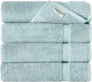 New ListingTurkish Bath Towels Set of 4 - Premium Quality Made with 100% Turkish Cotton, Sp
