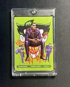 Nikola Jokic “The Joker” Custom Downtown Style Art Card Denver Nuggets 🃏