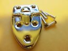 Guitar Case BRASS Replacement Hinge Larger size Fender Gibson WITH RIVETS NEW!