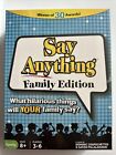 Say Anything - Family Edition Question Answer Game, 2014 NEW Sealed
