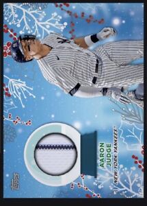 New Listing2023 TOPPS Holiday Box Jersey Relic Patch - AARON JUDGE (Topps Bunt Digital card