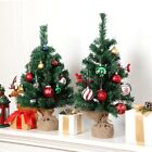 Tabletop Artificial Christmas Tree With Burlap Base 23.6”