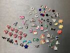 Lot of Puppy, Dolphin, Christmas, Horseshoe, CZ Mini Charms for Floating Lockets