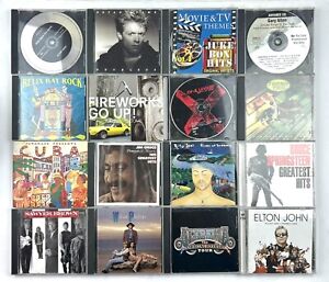 Huge 32 CD Lot Rock Country & More List In description Condition From VG To EX.