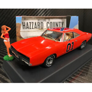 Pioneer P131 1969 General Lee Dodge Charger Slot Car 1/32 Scalextric DPR