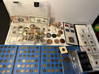 Coin / Token Collection Lot - Lincoln Penny Book - Lots of Interesting Items