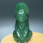 92g Natural Crystal.Aventurine.Hand-carved.Exquisite rabbit.statues.gift A77