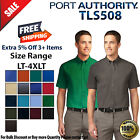 Port Authority TLS508 Mens Big & Tall Short Sleeve Button Down Dress Shirt