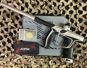 NEW Empire Axe SYX 1.5 Paintball Gun - Dust Silver/Dust Black