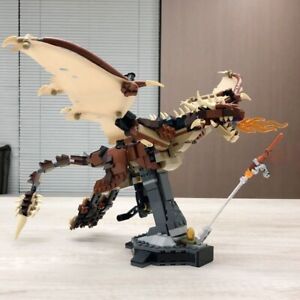 671PCS Hogwarts Magic Ungarian Horntail Dragon Building Blocks Bricks Toys