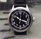 A Custom Made 'WW2 A-11' Style Homage Quartz Watch. Mineral. 100m WR. Version 2.