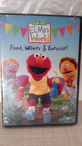 Sesame Street 2005 Elmo's World  Food, Water & Exercise DVD Pre-owned