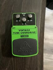 New ListingBehringer TO800 Vintage Tube Overdrive Effects Pedal