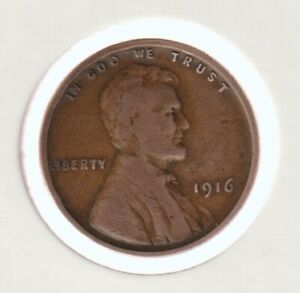 New ListingRare 108 Year Old 1916 US Lincoln Wheat Penny Collection WWI Era War Coin USA