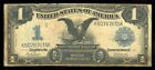 1899 Large Size $1 Dollar Silver Certificate Black Eagle FR. 232 Parker/Burke