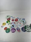 Lot Of 27 Vintage Pin Back Buttons