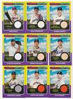 2024 Topps Heritage Clubhouse Collection Relic - YOU PICK CHOOSE Flat Ship