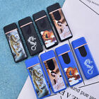 Electric Touch Sensor Cool Lighter USB Windproof lighters Smoking Accessor..x