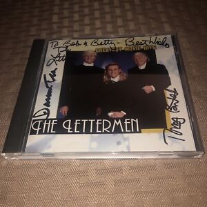 Autographed Signed MINT DISC The Lettermen Greatest Movie Hits CD RARE