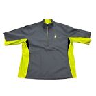 FootJoy Dryjoys Hydrolite Rain Wind 1/2 Zip Waterproof Shirt Jacket Men's XL
