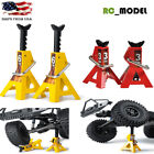 1/10 3/6 TON Metal Scale Jack Stands for 1:10 Axial SCX10 RC4wd D90 TRX4 RCTruck