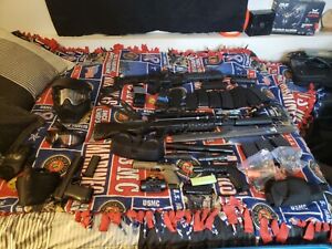 airsoft gun collection acr and famas