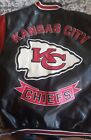Leather K.C. Chiefs Coat, Never Worn, Like New, Large, Great Gift For A Fan