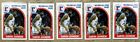 1989-90 Hoops #166 Earvin Magic Johnson Lakers 5ct Basketball Card Lot