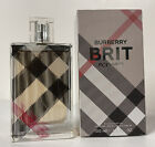 Burberry Brit For Her Eau De Parfum Fragrance Spray EDP 100ml/3.3oz NEW Unsealed