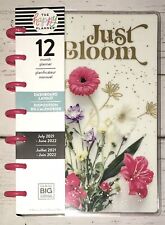 **NEW THE HAPPY PLANNER MINI DASHBOARD 12 MONTH “JUST BLOOM” 2021-2022 PLANNER**