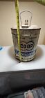 VINTAGE CO-OP LUBRICANTS 5 GALLON METAL OIL CAN, GAS STATION SERVICE
