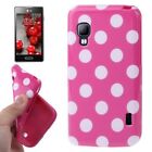 Protective Cover Design Backcover Case Dots for Lg Optimus L5 II/E455 Front Top