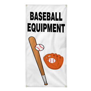 Vertical Vinyl Banner Multiple Sizes Baseball Equipment Sports Lifestyle Outdoor