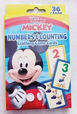 DISNEY MICKEY MOUSE FLASH CARDS NUMBERS & Counting
