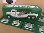 2022 Hess Holiday Truck * Coolest Hess Truck* Flatbed Transporter w/2 Hot Rods