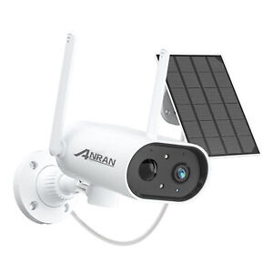 ANRAN Security Camera System Wireless Home WiFi Outdoor Night Vision Solar Panel