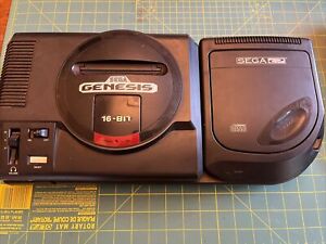 New ListingVideo Game System SEGA Genesis CD 2 Console MK-4102 W/  16-Bit Combo Untested