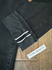 $148 GAP Button Fly Selvedge Denim Jeans in Skinny Fit w Stretch - Size 34x34