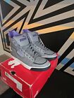 Puma 349472 01 Hooper Mid Perforated Grey Purple Basketball Shoes Men’s Size 10*