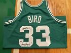 Larry Bird 1/1 Inscribed Signed Mitchell Ness Authentic Jersey Fanatics #33/133