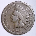 1874 INDIAN HEAD CENT G/VG FREE SHIPPING LOWEST PRICES ON THE BAY