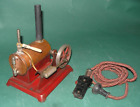 RARE Vintage - 1930s - 1950's Empire Metal Ware Electric Steam Engine Untested