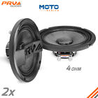 2x PRV 6.5 Motorcycle Speakers Waterproof 800W 4 Ohm MT6MR400CF Neo Carbon Fiber