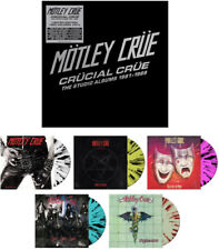 Motley Crue - Crucial Crue: The Studio Albums 1981-1989 [New Vinyl LP] Colored V