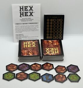Smirk & Dagger Card Game Hex Hex 2-Player Competition Game Magick Complete